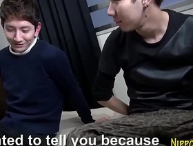 亚洲同性恋色情特色是Twink的肛门奶油 korean young well-pleased porn