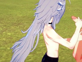 Genshin Full force Yaoi：Diluc的感性打手枪和无鞍肛门 elated korean abs porn