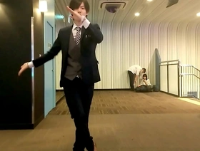 同性恋日本三人的色情舞蹈表演 rub-down japan porn careless