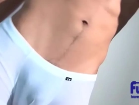 同性恋色情明星的第一次润滑剂导致了激烈的乐趣 vintage gay porn hot